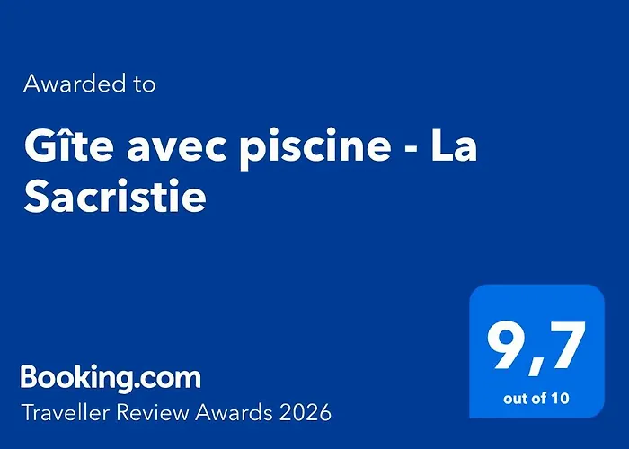 Avec Piscine & - La Sacristie Сasa de vacaciones *